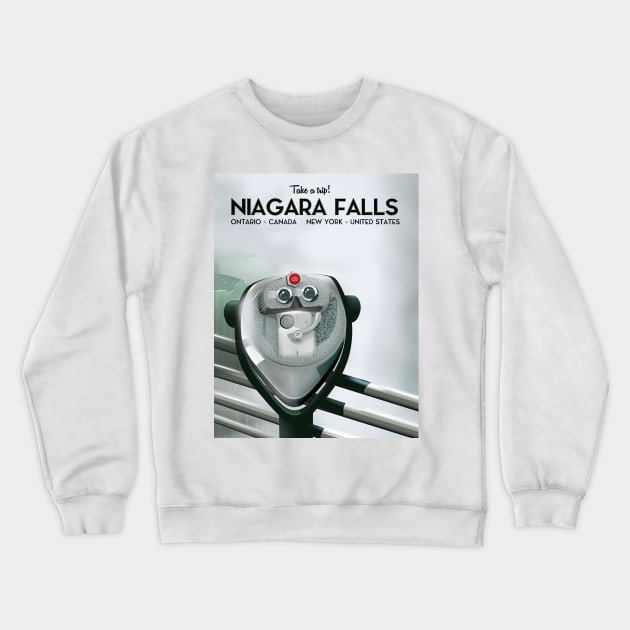 Niagara Falls Crewneck Sweatshirt by nickemporium1